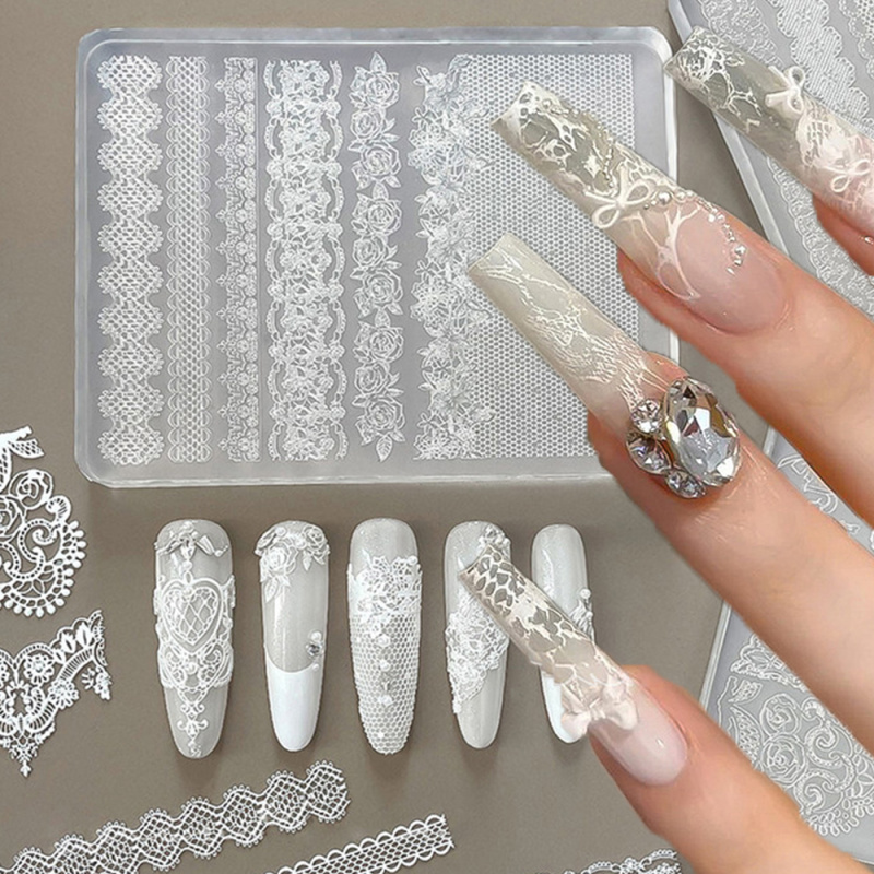 Resin Art Templates Free - 1 шт. силиконовые 3D-формы для ногтей