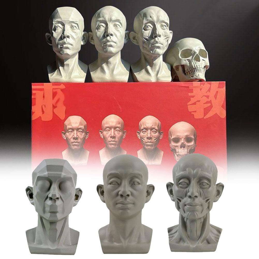Resin Art Learning - Художественный пластырь, учебные пособия для портрета,