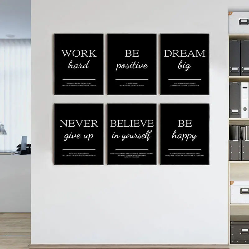 Resin Art Quotes - Современные простые вдохновляющие цитаты, картины с