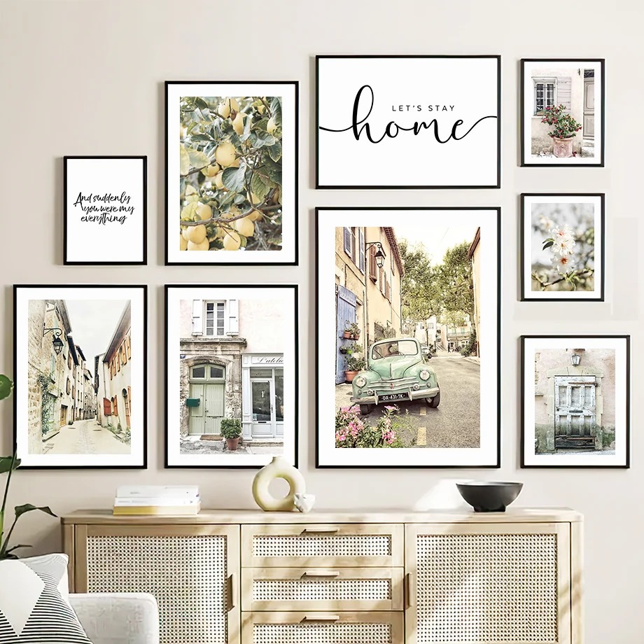 Resin Art Quotes - Винтажный велосипед с дверцами автомобиля, современные