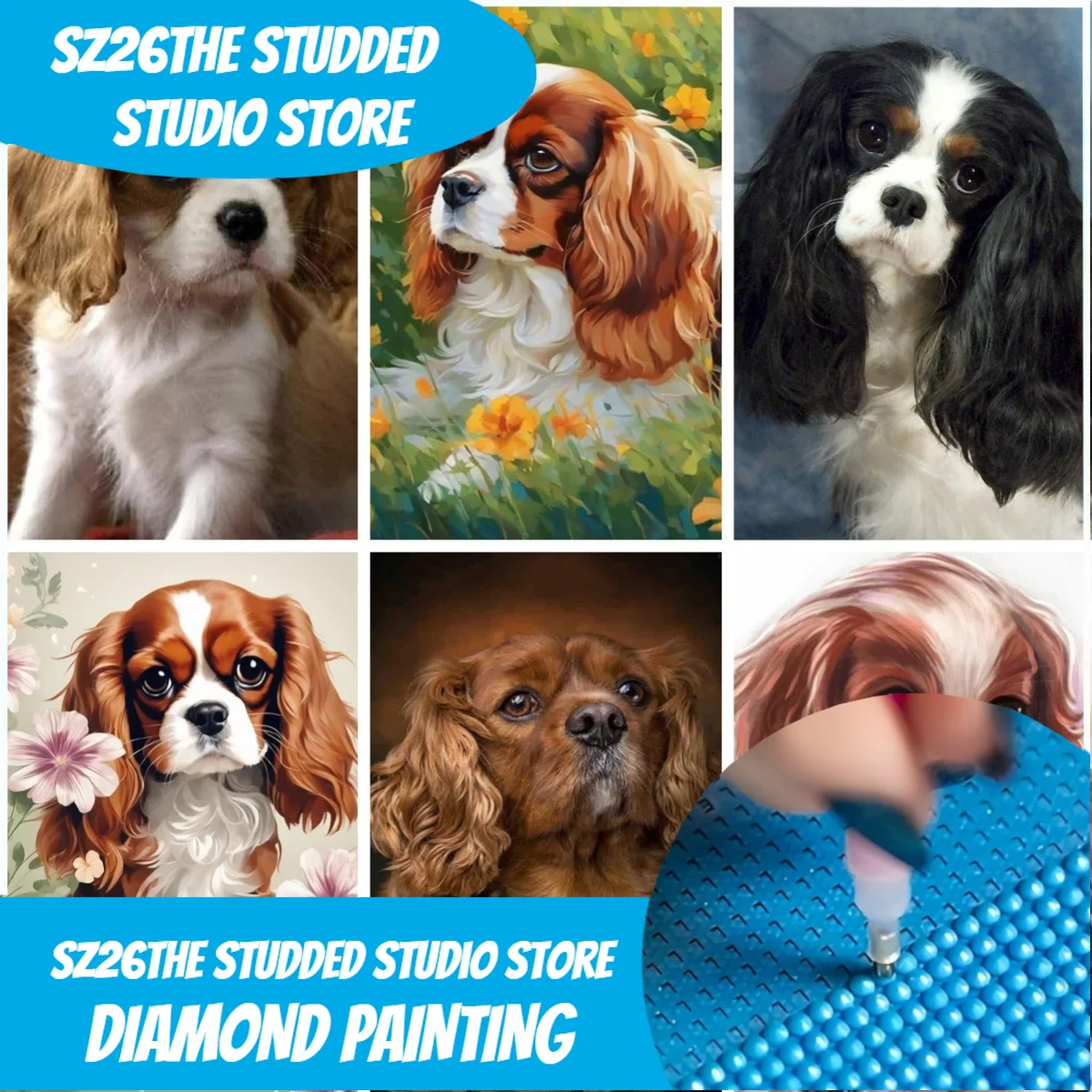 Resin Art Pouring - Набор для творчества 5D Diamond Art