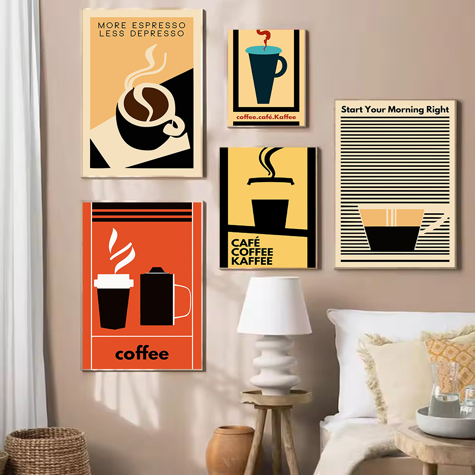 Resin Art Quotes - Ретро-минималистичный постер с забавными цитатами о
