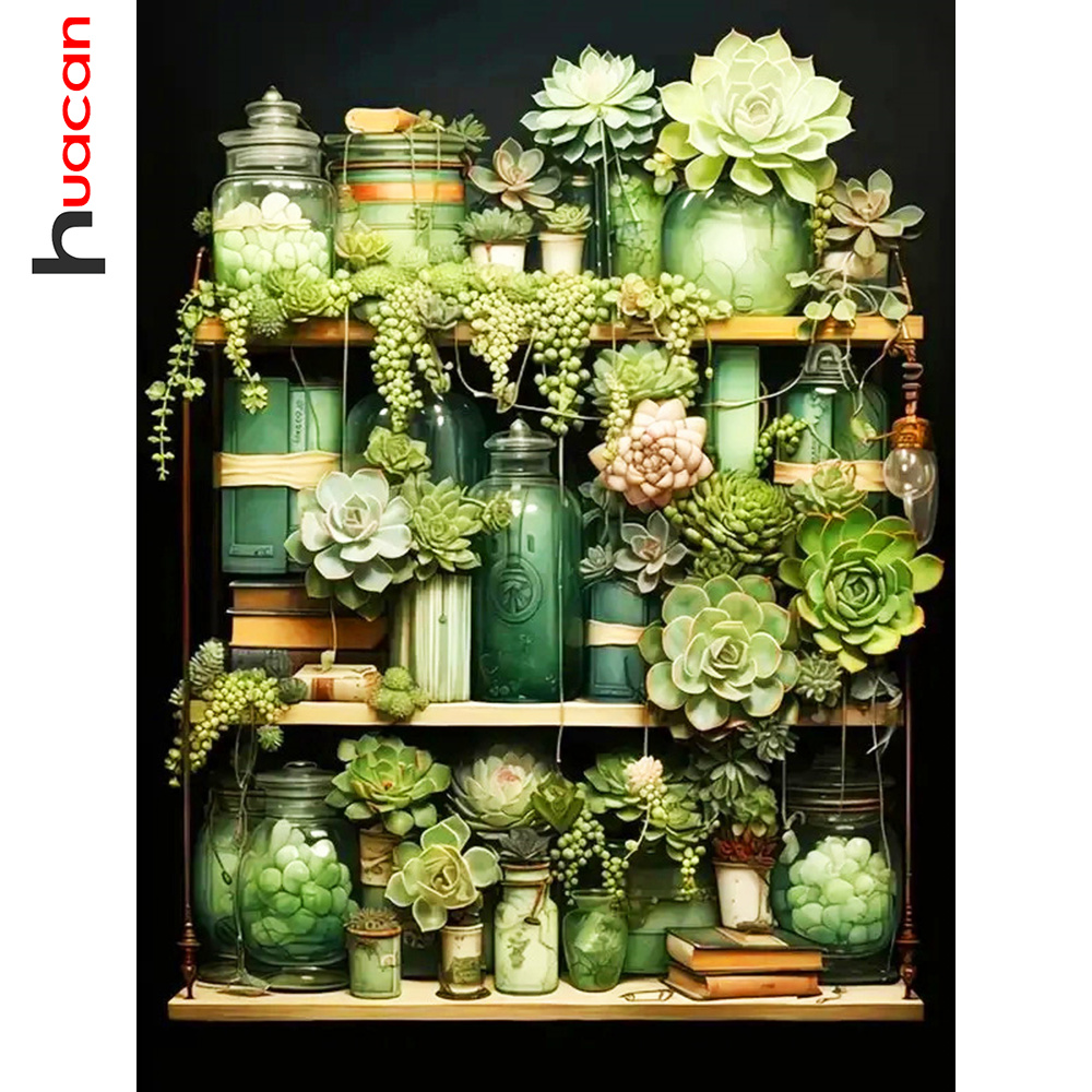 Resin Art Wallpaper - Алмазная 5D картина Huacan «сделай сам»,