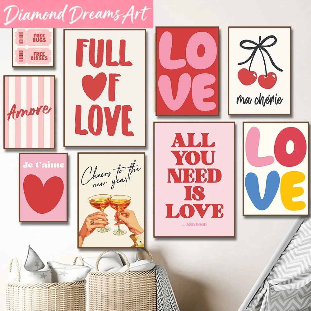 Resin Art Quotes - Безрамный, максималистичный постер с цитатой о