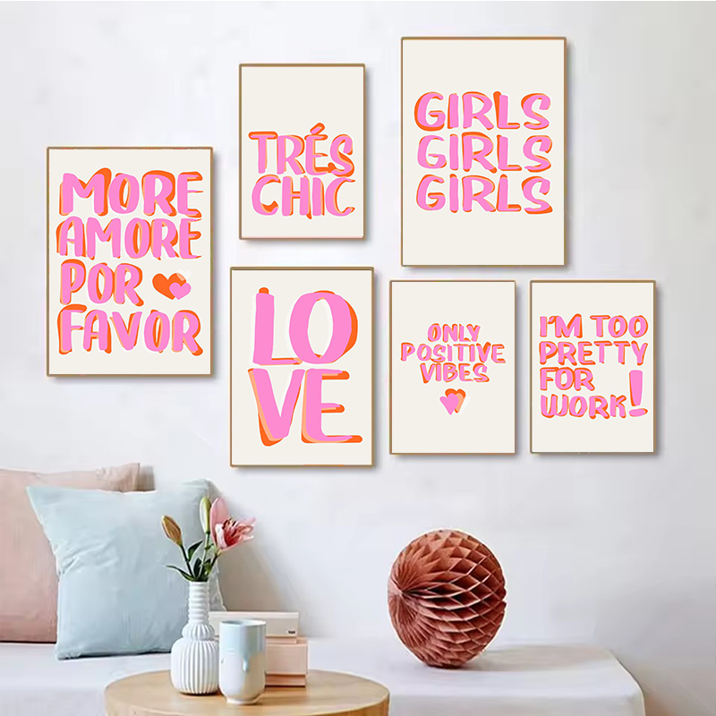 Resin Art Quotes - Настенный постер-картина с алмазной вышивкой Nordic