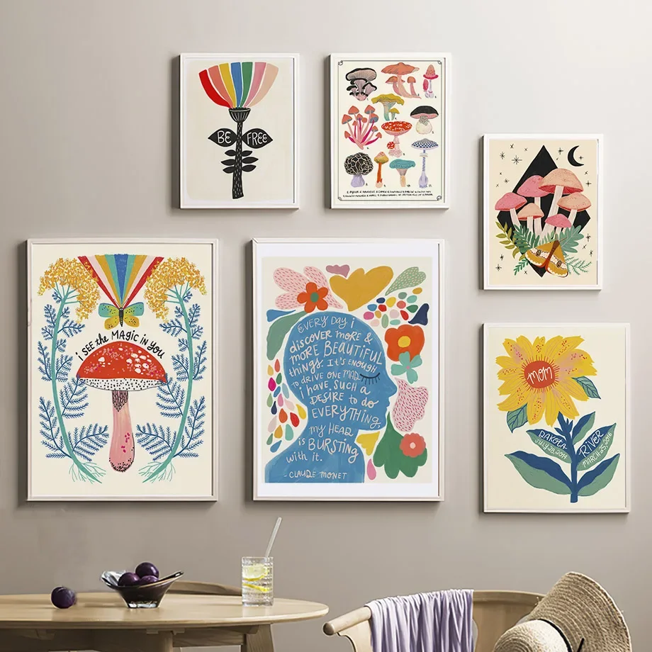Resin Art Quotes - Абстрактные настенные картины в стиле бохо: