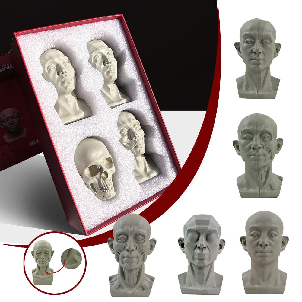 Resin Art Learning - Художественный пластырь, учебные пособия для портрета,