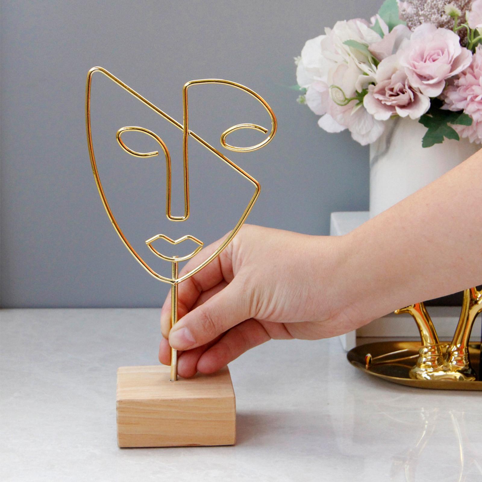 Декоративная фигура лица, абст – обзор и цена Resin Art Studio