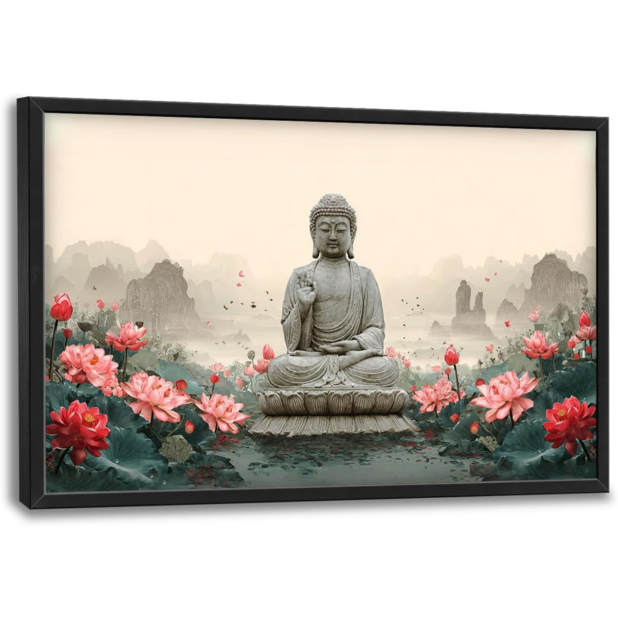 Большая статуя Будды, 5D мозаи – обзор и цена Resin Art Studio