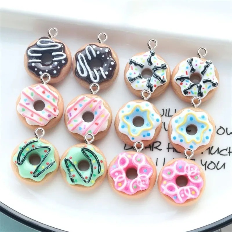 10 шт. разноцветных мини-подве – обзор и цена Resin Art Keychain