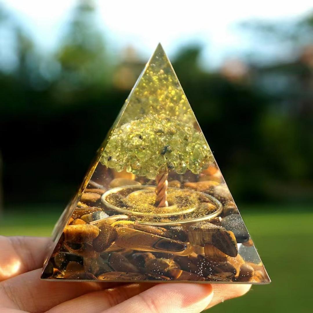 1 шт. перидот с тигровым глазо – обзор и цена Resin Art Tree