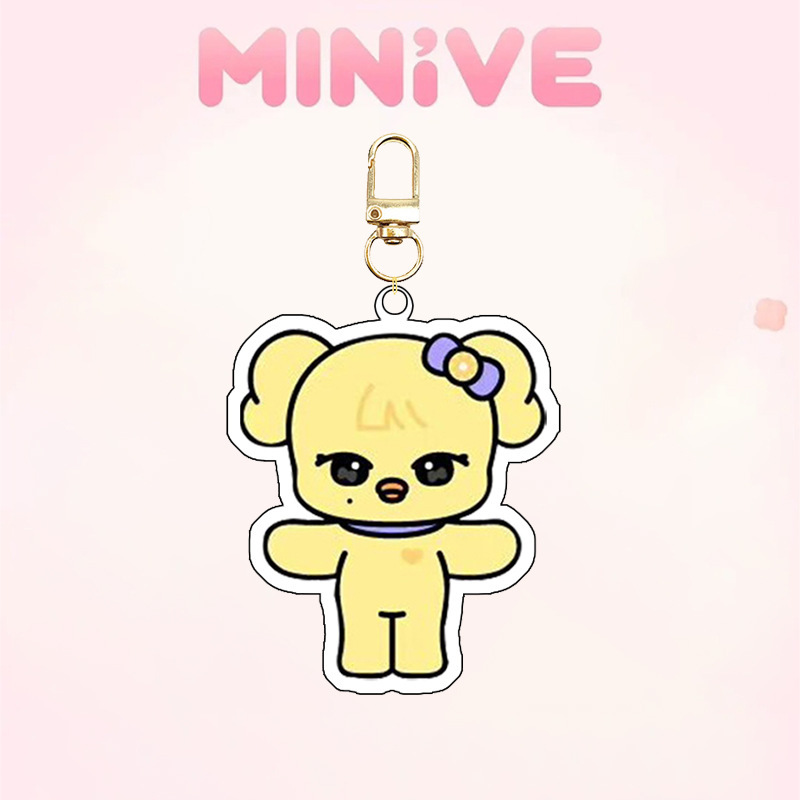 Акриловый брелок Ive Minivek K – обзор и цена Resin Art Keychain