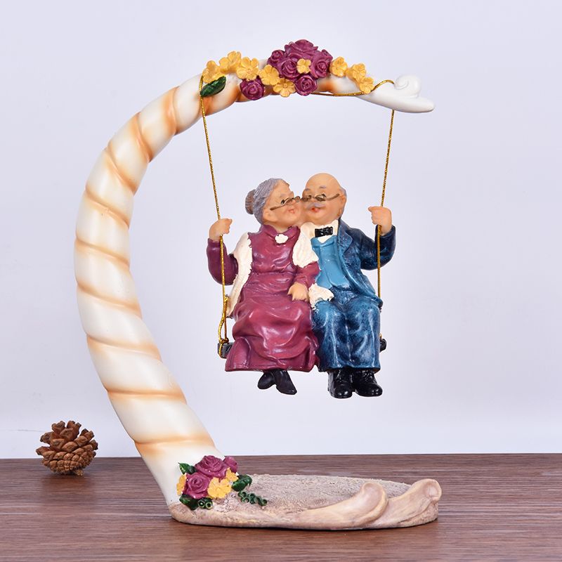 Китайские статуэтки пожилых па – обзор и цена Resin Art Anniversary Gift