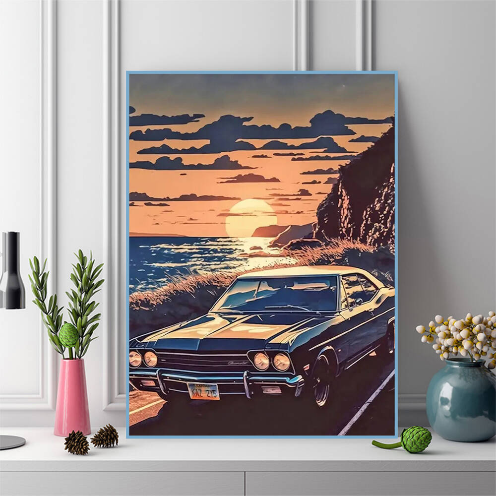 Evershine алмазная живопись со – обзор и цена Resin Art Wallpaper