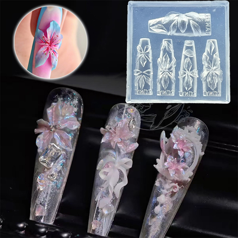 3D цветы форма для ногтей DIY  – обзор и цена Resin Art Templates Free