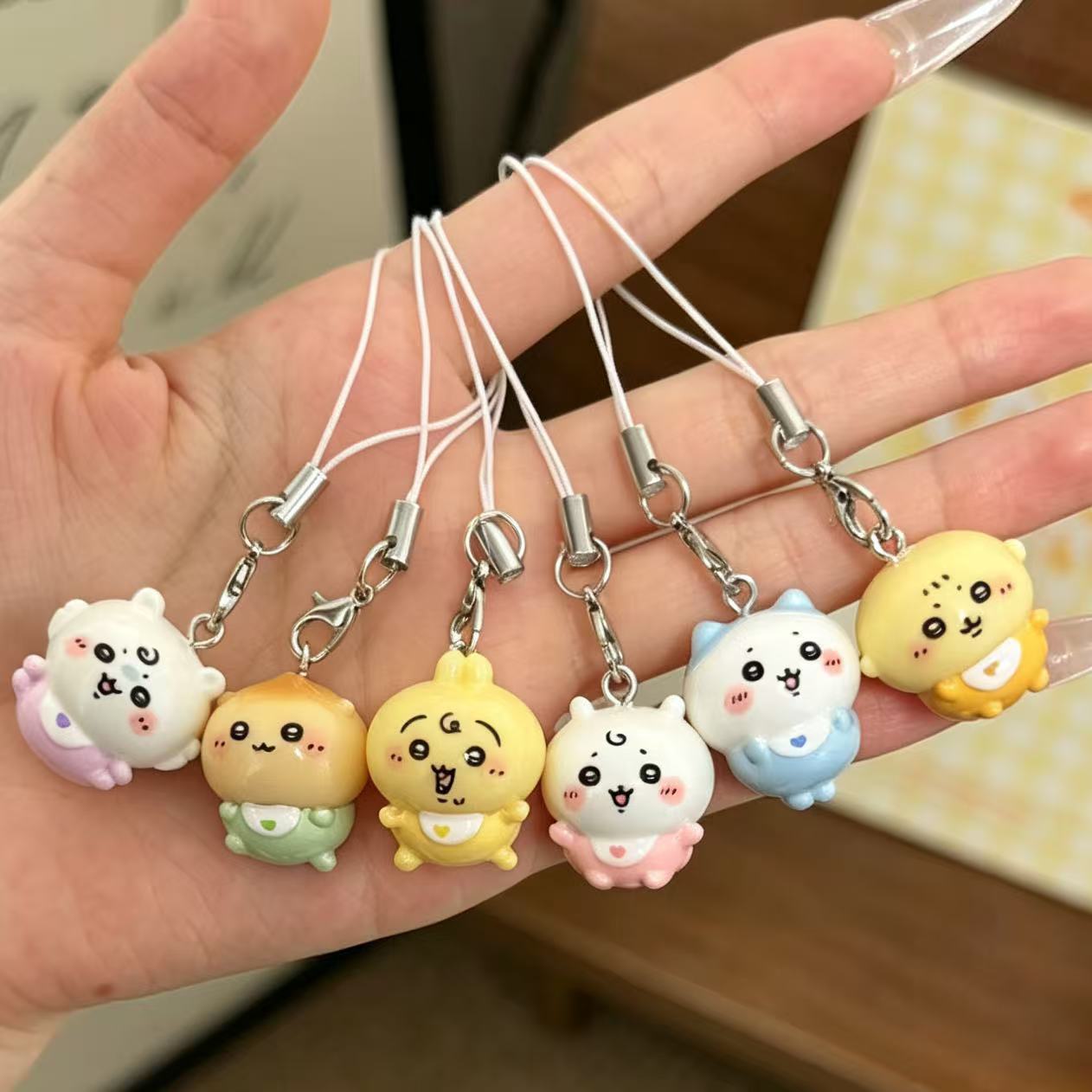 Милый миниатюрный кулон из смо – обзор и цена Resin Art Keychain
