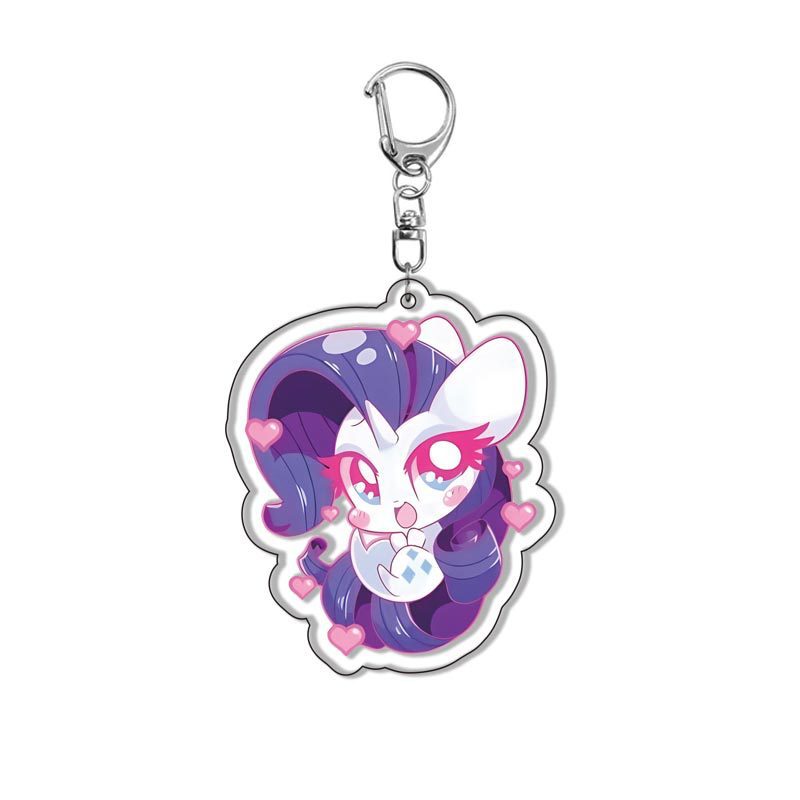 Милый акриловый брелок-подвеск – обзор и цена Resin Art Keychain