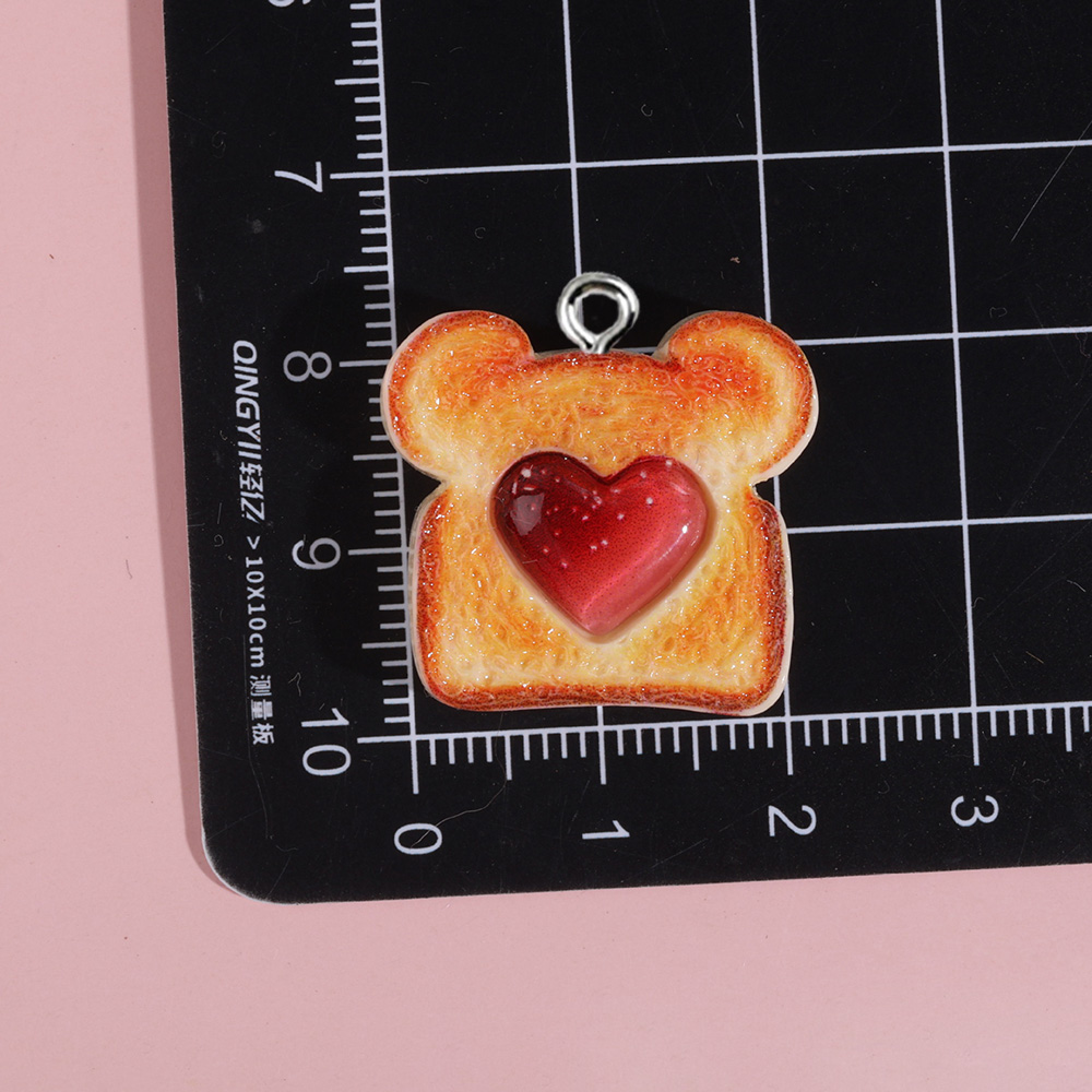 10 шт. милых смоляных подвесок – обзор и цена Resin Art Keychain
