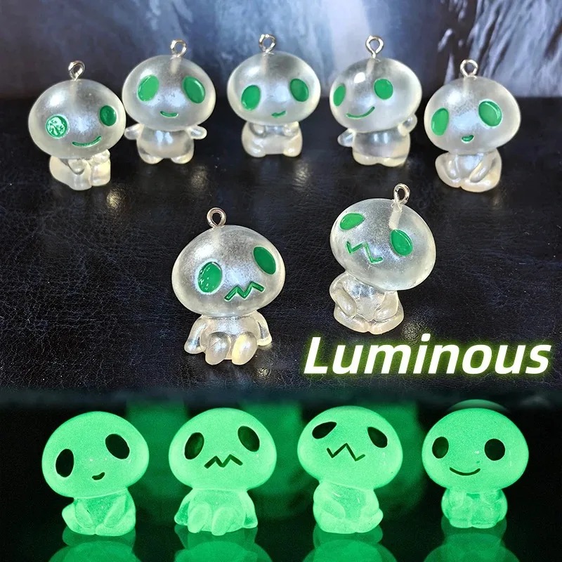 7 шт. светящихся в темноте под – обзор и цена Resin Art Keychain