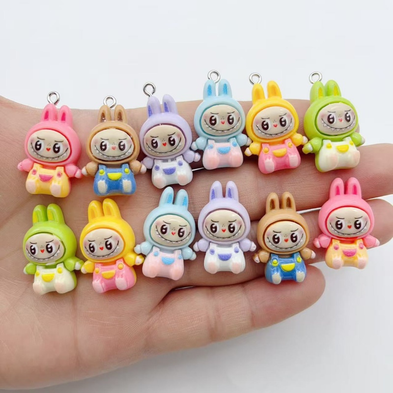 10 шт. милых подвесок из смолы – обзор и цена Resin Art Keychain