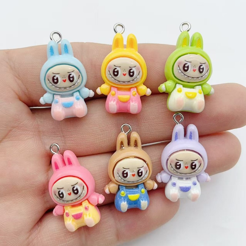 10 шт. милых подвесок из смолы – обзор и цена Resin Art Keychain