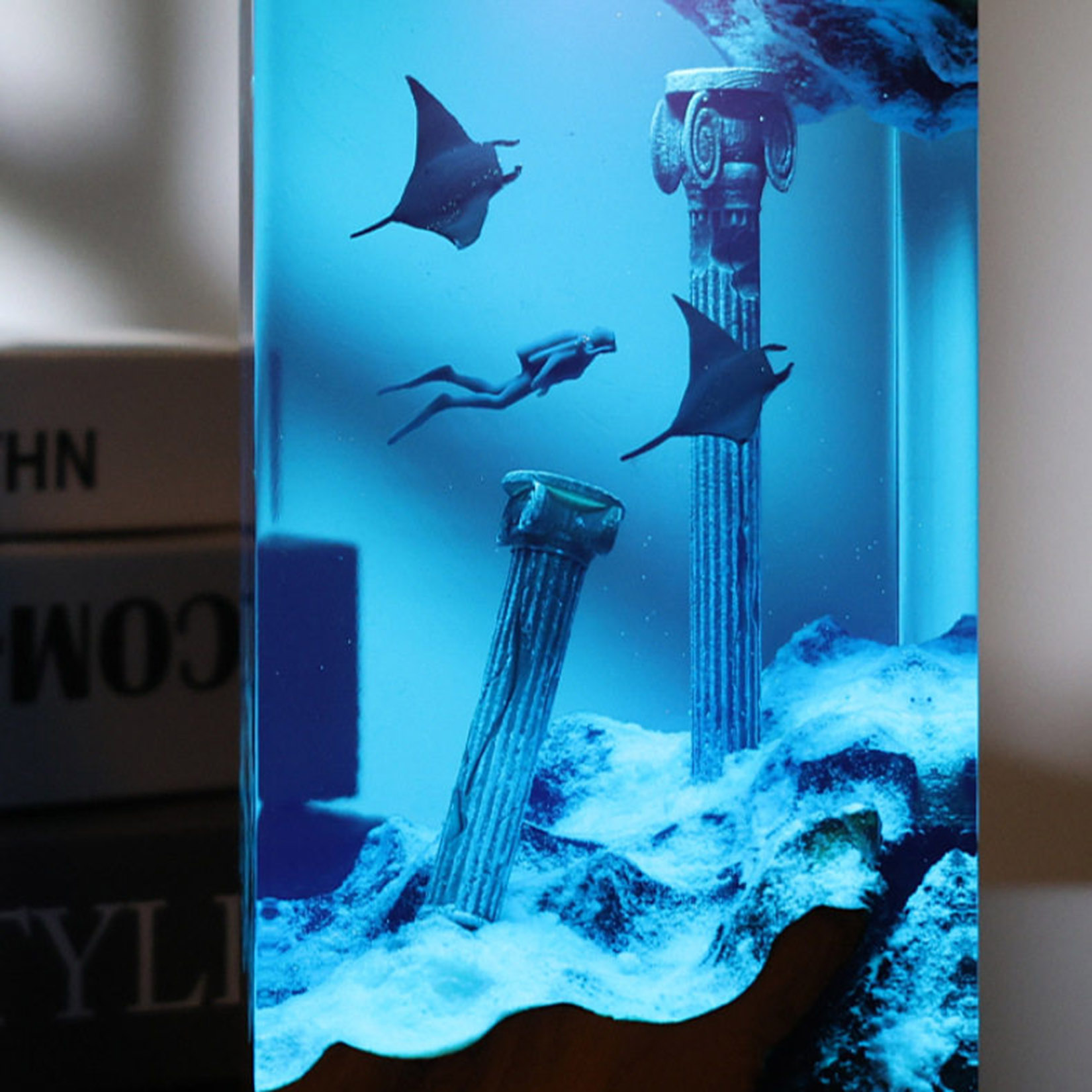 Ночник «Манта»: Декоративный с – обзор и цена Resin Art Decoration Items