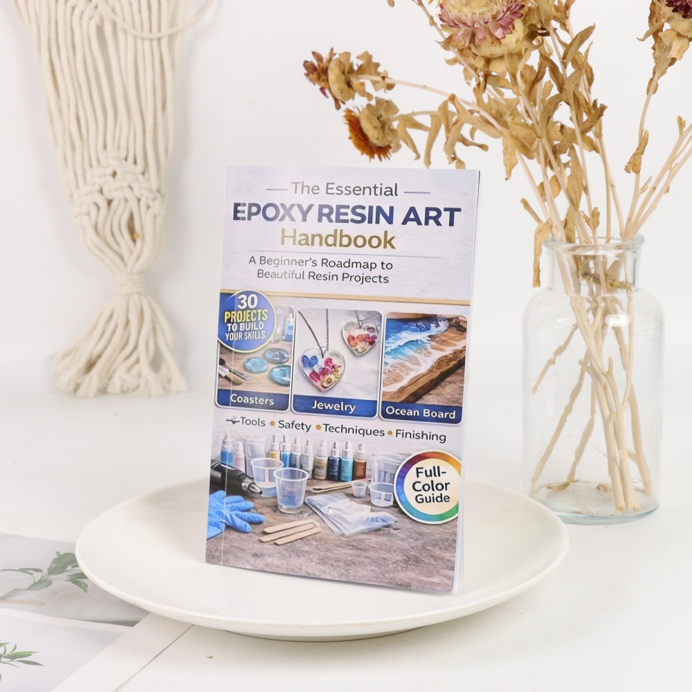 Книга по искусству из эпоксидн – обзор и цена Resin Art Learning