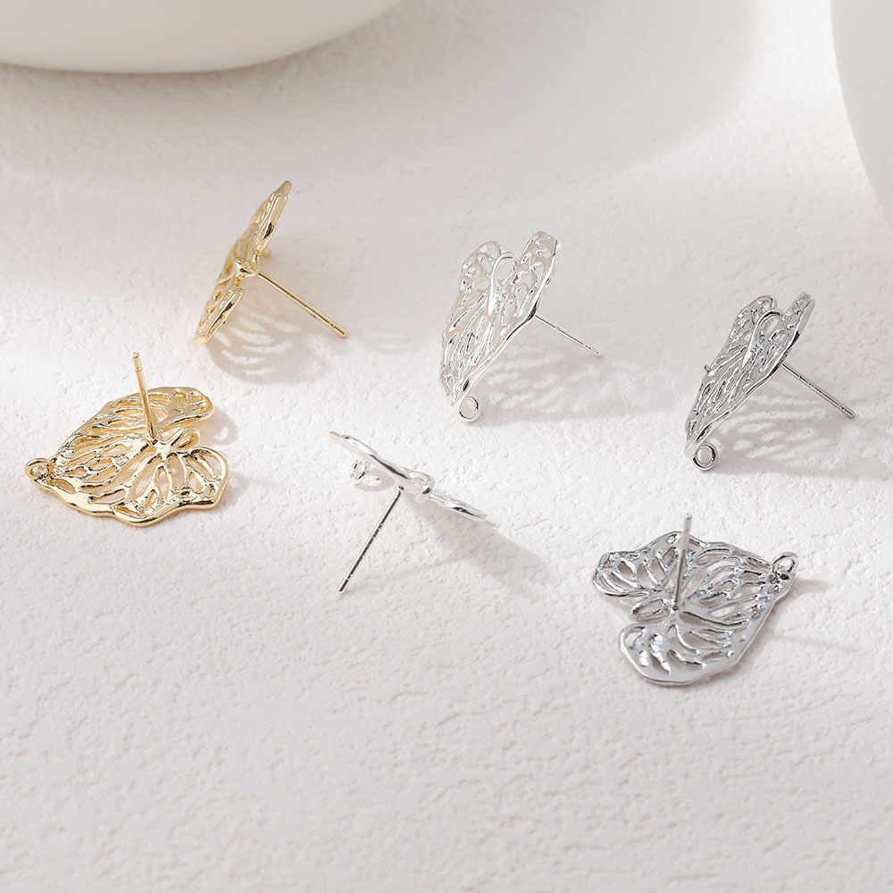 4 шт. изысканные подвески в ви – обзор и цена Gold Leaf Foil