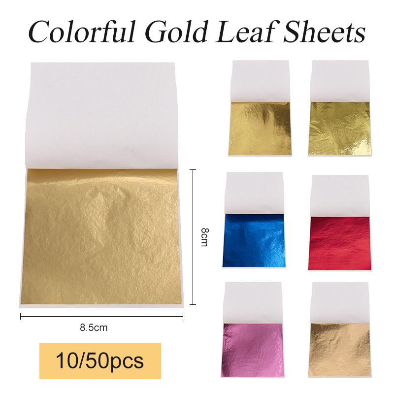 8x8,5 см Тайваньские листы с и – обзор и цена Gold Leaf Foil