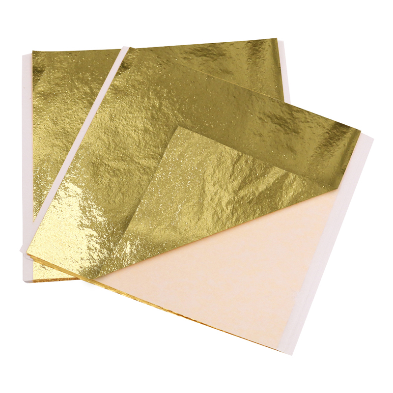 8x8,5 см Тайваньские листы с и – обзор и цена Gold Leaf Foil