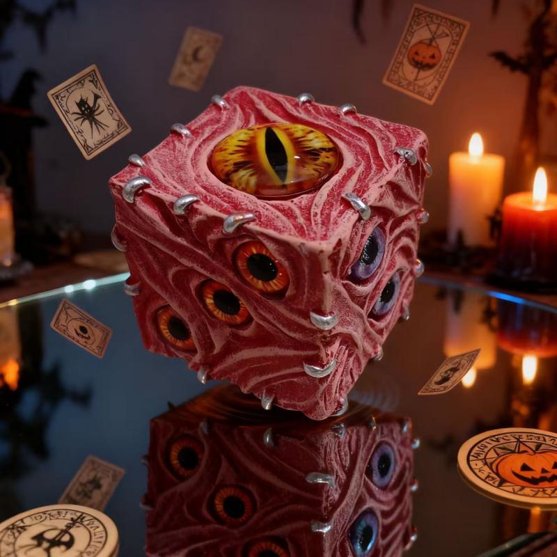 Абстрактные глаза, кости дьяво – обзор и цена Resin Art Decoration Items